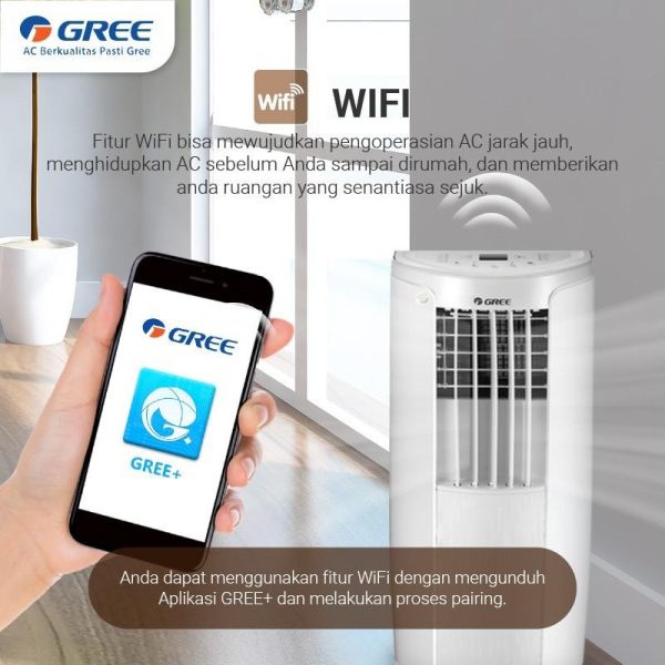 GREE AC Portable GPC-12P1 / GPC12P1 (1.5 PK) with Air Purifier system - Image 2
