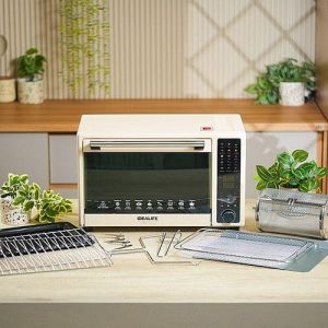 IDEALIFE Digital Multifungsi Oven MO-3801 kapasitas jumbo 38.0L